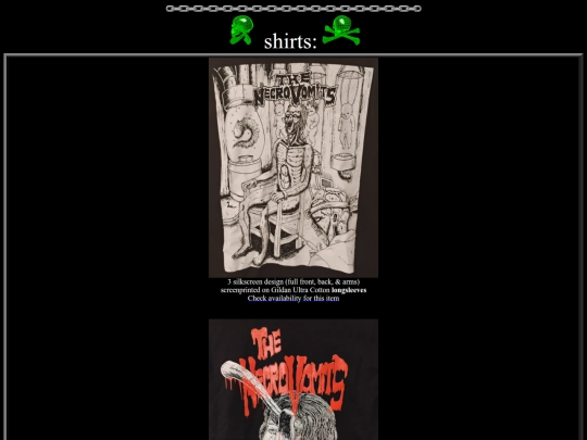 shirts screenshot