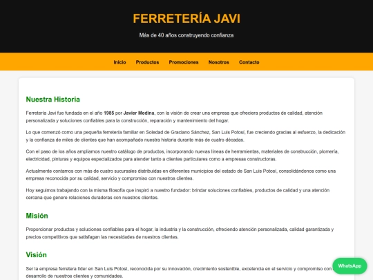nosotros screenshot
