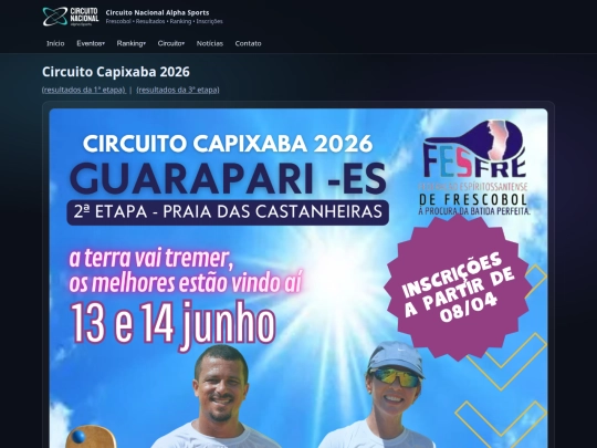 eventos/circuito-capixaba screenshot