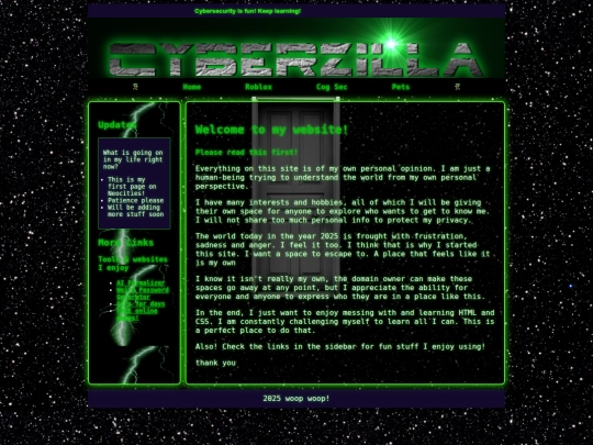 index screenshot