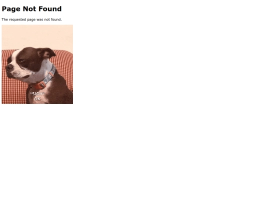 not_found screenshot