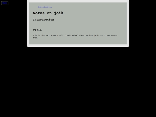 library/notesonjoik screenshot