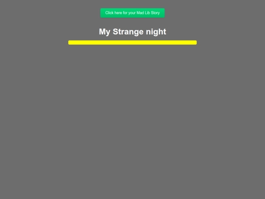 MadLibs screenshot