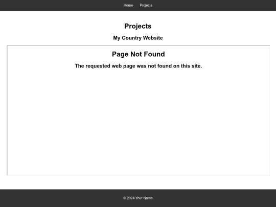 project screenshot