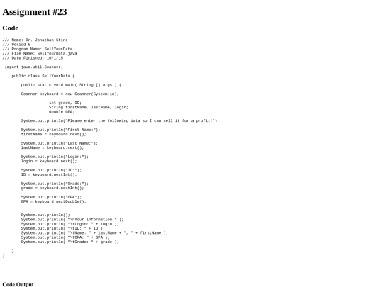 Projects/Input/23 screenshot