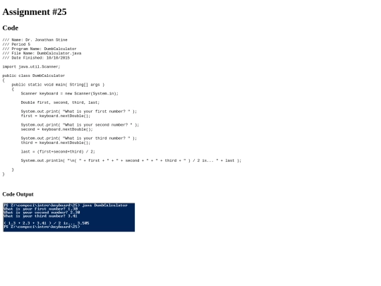 Projects/Input/25 screenshot
