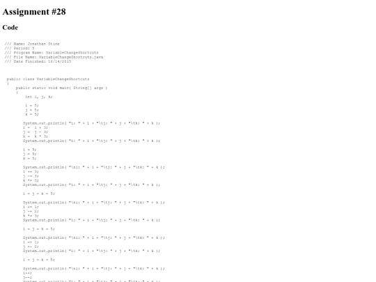 Projects/Variables2/28 screenshot