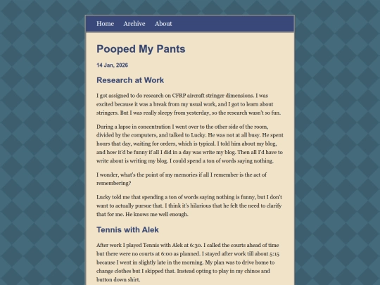 posts/2026-01-14-Pooped-My-Pants screenshot
