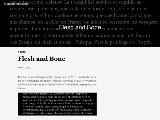 posts/flesh-and-bone screenshot