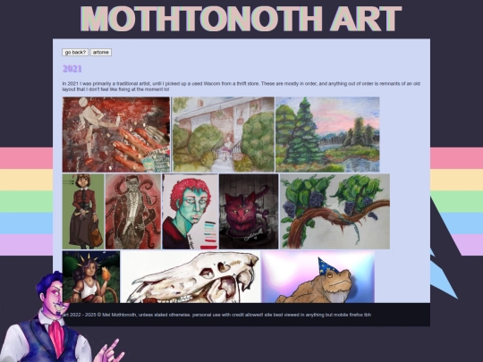 art/artarchive screenshot