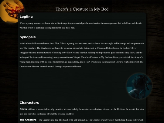 pages/creaturePage screenshot