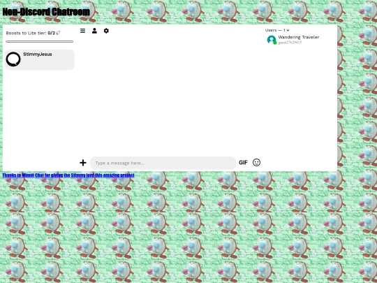 chatroom screenshot