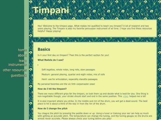 timpani screenshot