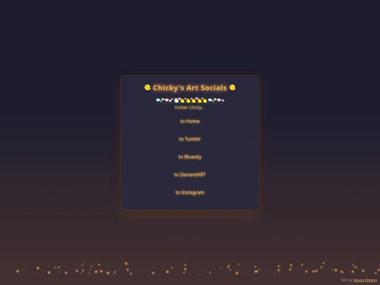 links screenshot