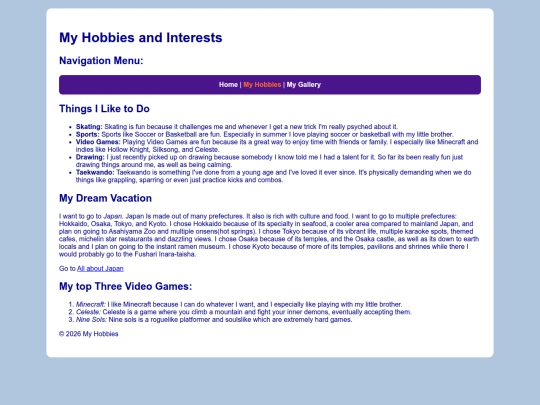 MyHobbies (1) screenshot