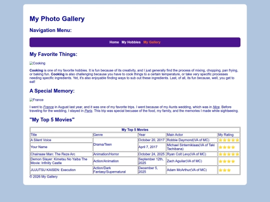 mygallery screenshot