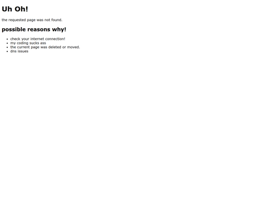 not_found screenshot