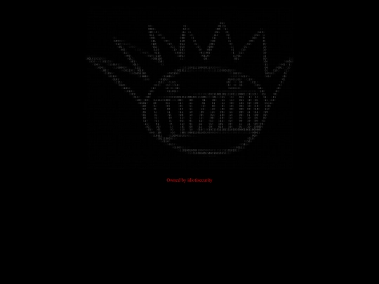 deface screenshot