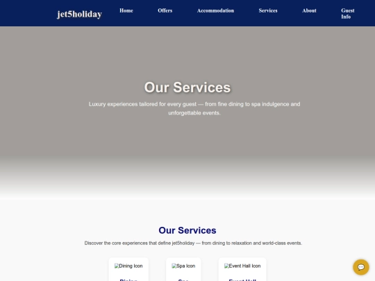 services screenshot