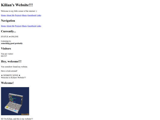 index screenshot