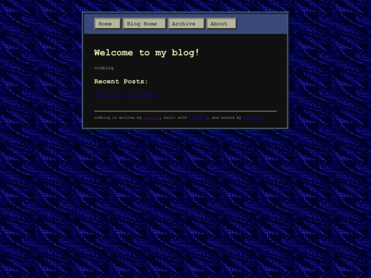 blog screenshot