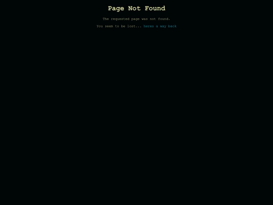 not_found screenshot