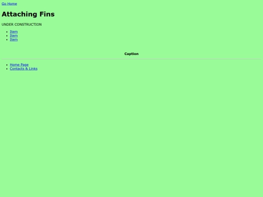 Articles/AttachingFins screenshot