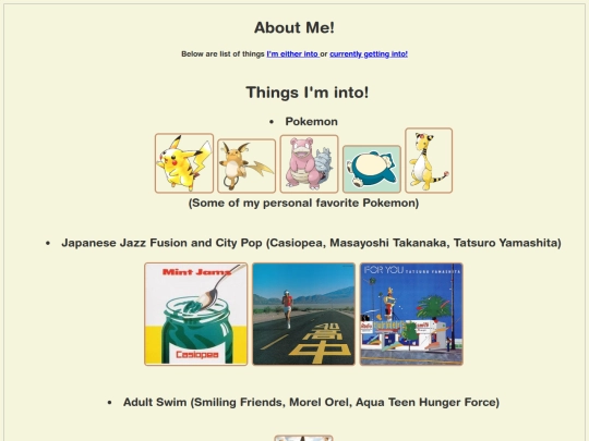 aboutme screenshot
