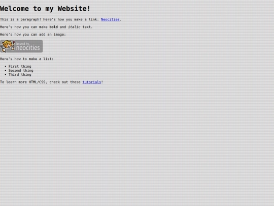 Writings screenshot