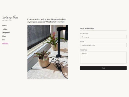 contact screenshot