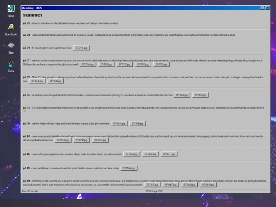 microblog screenshot