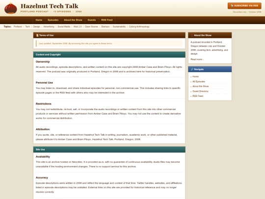 terms screenshot