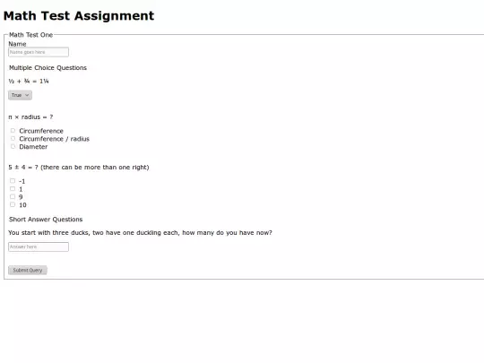 Math-Test/Math-Test screenshot