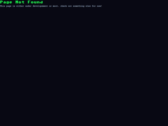 not_found screenshot