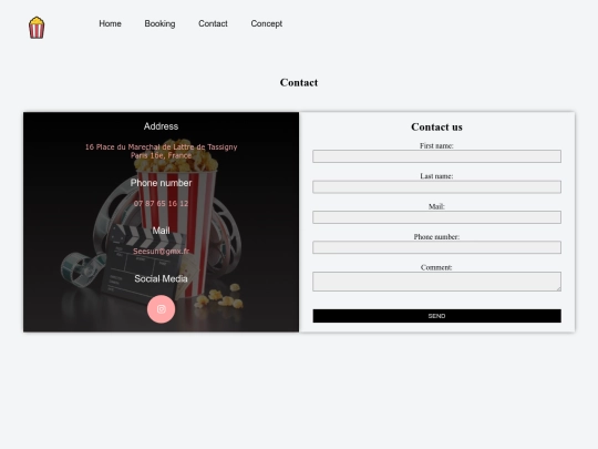 contact screenshot