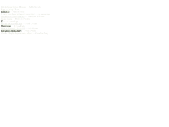 dining-room/poetry screenshot