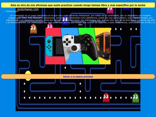 pagina/aficiones_personales/paginas/videojuegos screenshot