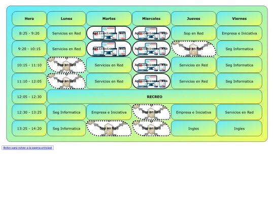pagina/horario screenshot
