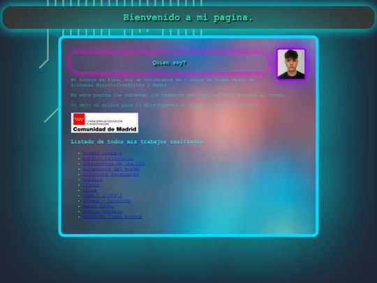 pagina screenshot