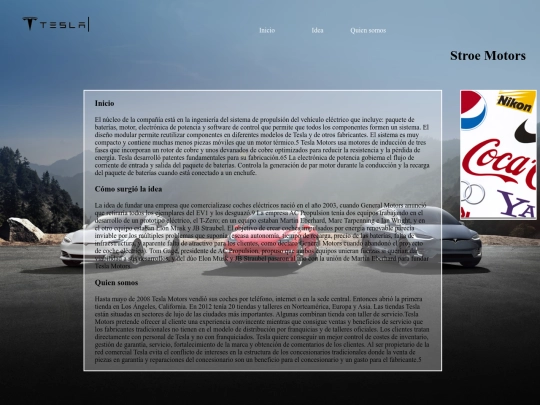 pagina/tesla/tesla screenshot