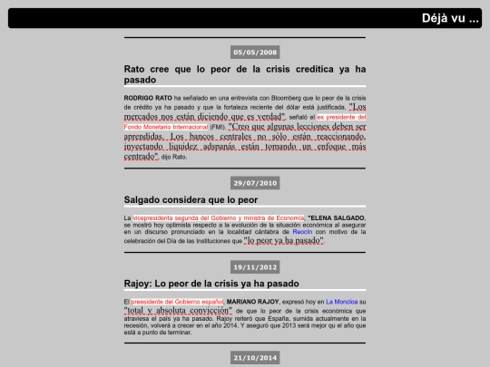 pagina/tiempo screenshot