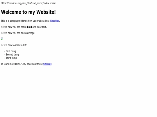 index screenshot