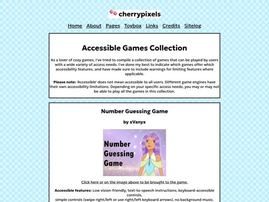 games screenshot