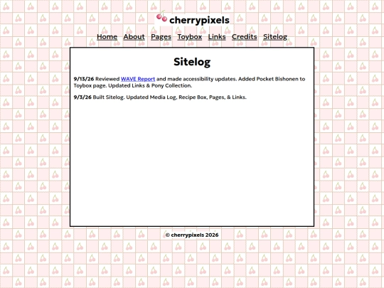 sitelog screenshot