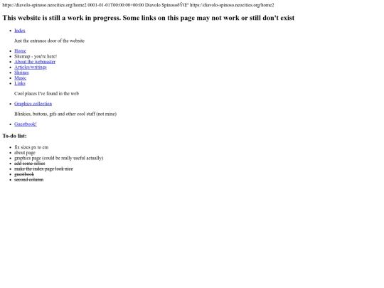 sitemap screenshot