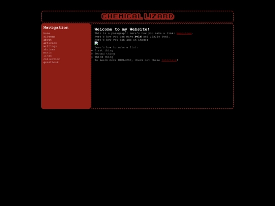 test screenshot