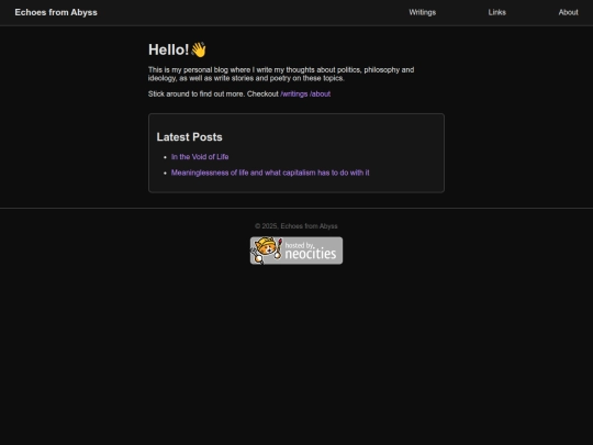 index screenshot