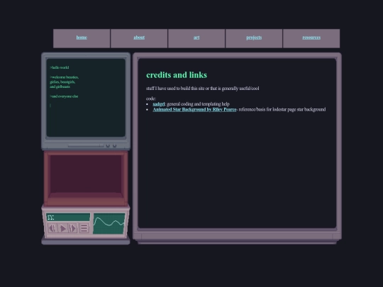 resources screenshot