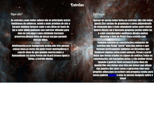 estrelas/EStrelas screenshot