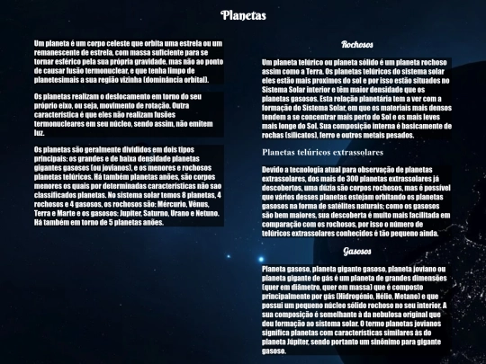 planetas/planetas screenshot